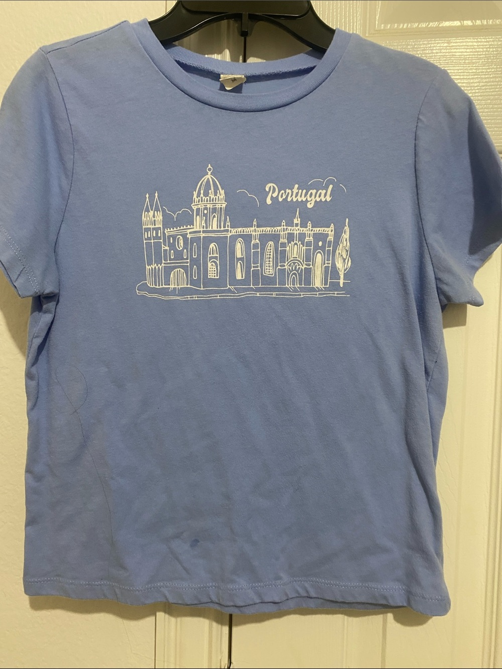 Portugal Graphic Women’s Tee - Light Blue